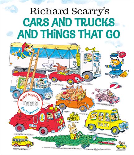 [9780593303429] Richard Scarry's Cars and Trucks and Things That Go: Read Together Edition (Read Together, Be Together)
