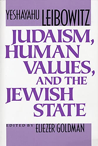 [9780674487765] Judaism, Human Values, and the Jewish State