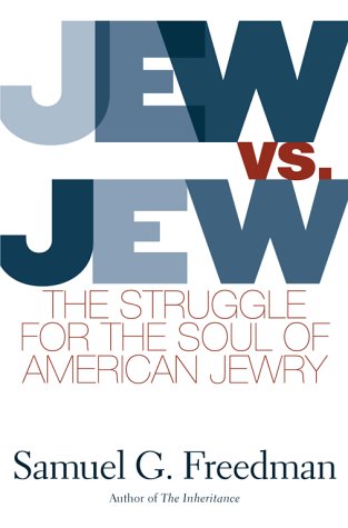 [9780684859446] Jew Vs Jew: The Struggle For The Soul Of American Jewry