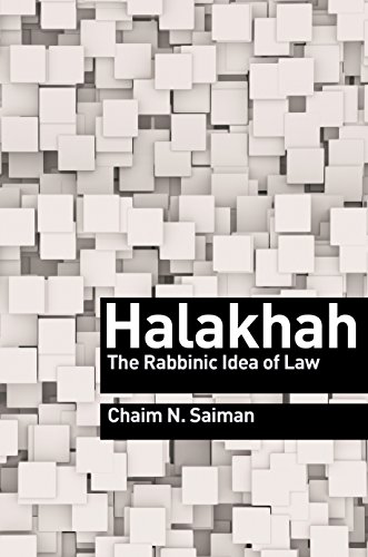 [9780691152110] Halakhah: The Rabbinic Idea of Law (Library of Jewish Ideas, 13)