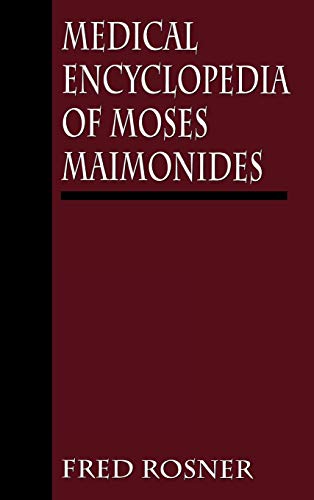 [9780765759979] Medical Encyclopedia of Moses Maimonides