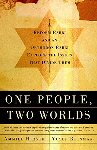 [9780805211405] One People, Two Worlds: A Reform Rabbi and an Orthodox Rabbi Explore the Issues That Divide Them