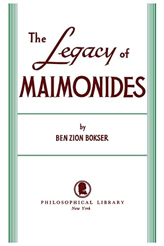 [9780806530239] Legacy of Maimonides