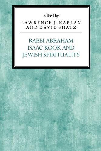 [9780814746530] Rabbi Abraham Isaac Kook and Jewish Spirituality 