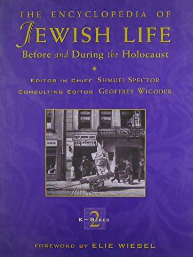 [9780814793770] The Encyclopedia of Jewish Life Before and During the Holocaust, Volume II