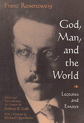 [9780815627890] God, Man, and the World: Lectures and Essays of Franz Rosenzweig (Library of Jewish Philosophy)