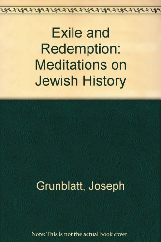 [9780881251357] Exile and Redemption: Meditations on Jewish History
