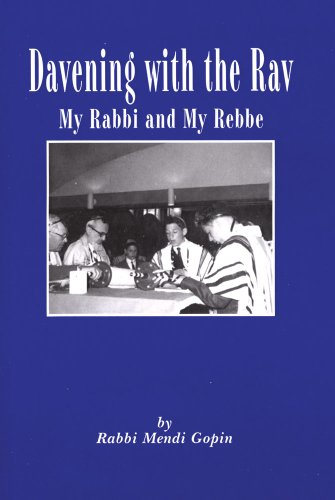 [9780881259353] Davening With the Rav: My Rabbi and My Rebbe