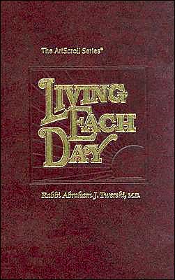 [9780899065601] Living Each Day (ArtScroll (Mesorah))