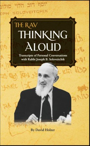 [9780982131008] Rav Thinking Aloud | Rav Soloveitchik