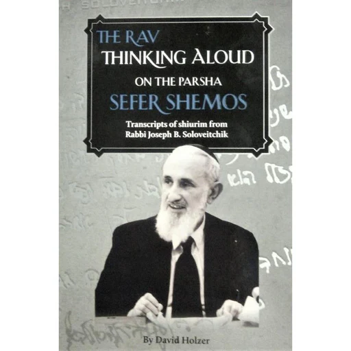 [9780982131015] Bereshies | Rav Thinking Aloud | Soloveitchik