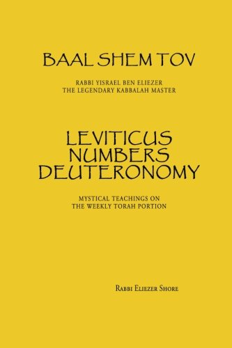 [9780985356217] Leviticus Bamidbar Devarim | Baal Shem Tov