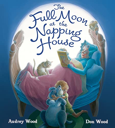[9781328585158] The Full Moon at the Napping House Padded Board Book