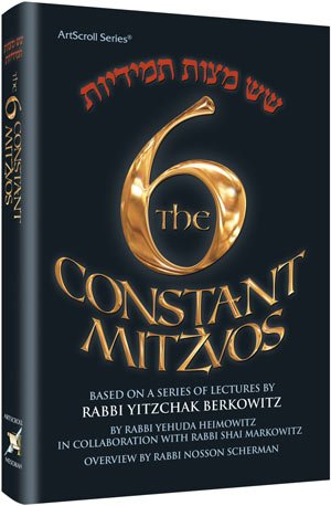 [9781422610763] The Six Constant Mitzvos | Pocket Size Paperback