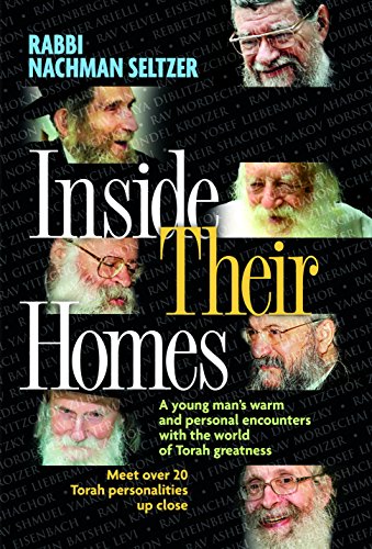 [9781422615447] Inside Their Homes: A young man's warm and personal encounters with the world of Torah greatness
