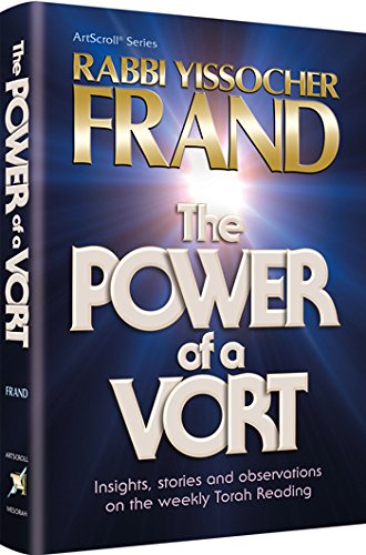 [9781422618219] The Power of a Vort: Insights, stories and observations on the Weekly Torah Reading