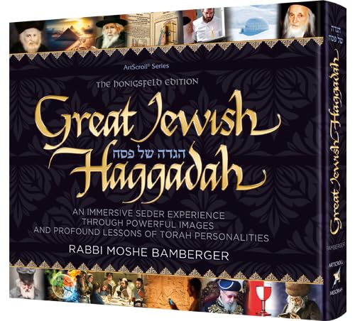 [9781422639634] Great Jewish Haggadah An Immersive Seder Experience through Powerful Images and Profound Lessons of Torah Personalities