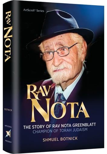 [9781422639726] Rav Nota The Story of Rav Nota Greenblatt – Champion of Torah Judaism