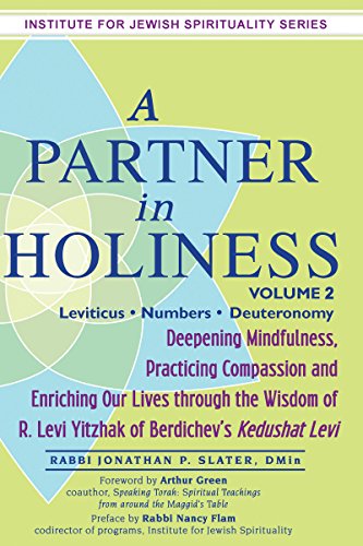 [9781580237956] A Partner in Holiness: Deepening Mindfulness, Practicing Compassion and Enriching Our Lives Through the Wisdom of R. Levi Yitzhak of Berdichev's, Vol. 2 (Institute for Jewish Spirituality)