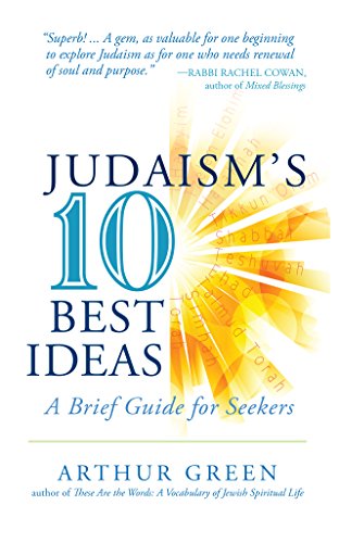 [9781580238038] Judaism's Ten Best Ideas: A Brief Guide for Seekers