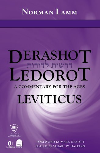 [9781592643790] Derashot Ledorot: Leviticus | A Commentary for the Ages