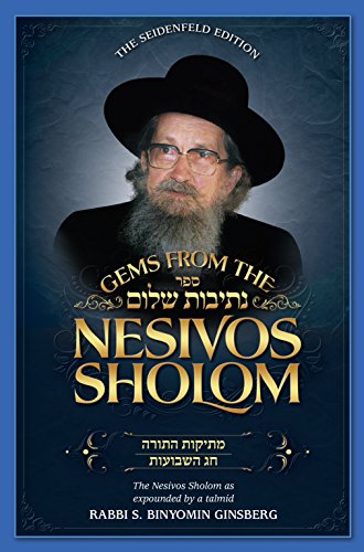 [9781600914454] Gems from the Nesivos Sholom: Mesikus Hatorah & Chag Hashavuos