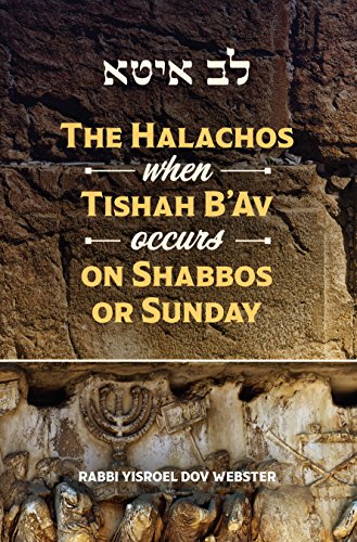 [9781600914683] The Halachos when Tisha B'Av occurs on Shabbos or Sunday