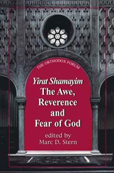 [9781602800373] Yirat Shamayim: The Awe, Reverence, and Fear of God | The Orthodox Forum