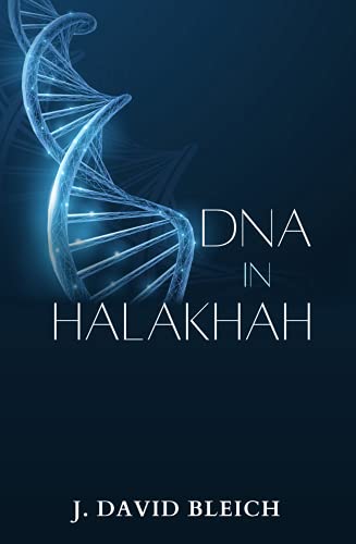 [9781602804432] DNA in Halakhah