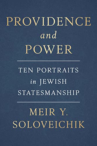 [9781641773287] Providence and Power: Ten Portraits in Jewish Statesmanship