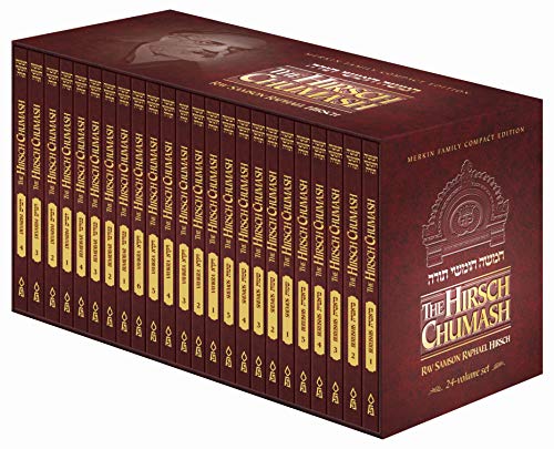[9781680251203] The Hirsch Chumash - Compact Edition | 24 Volume Set