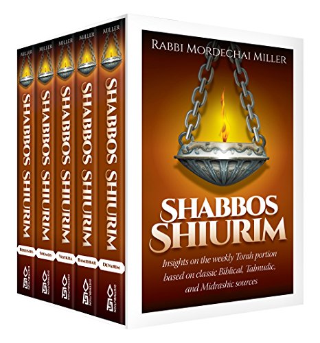 [9781680252071] Shabbos Shiurim, 5 Volume Set