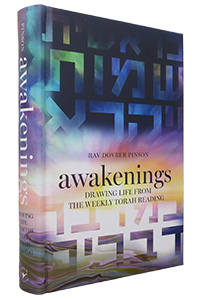 [9781736702666] Awakenings: Drawing Life from the Weekly Torah Reading | Rav Dovber Pinson