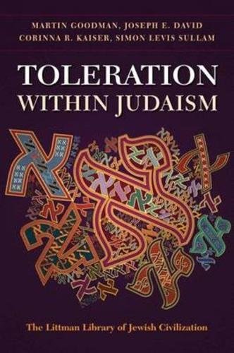[9781906764173] Toleration within Judaism (Littman Library of Jewish Civilization)