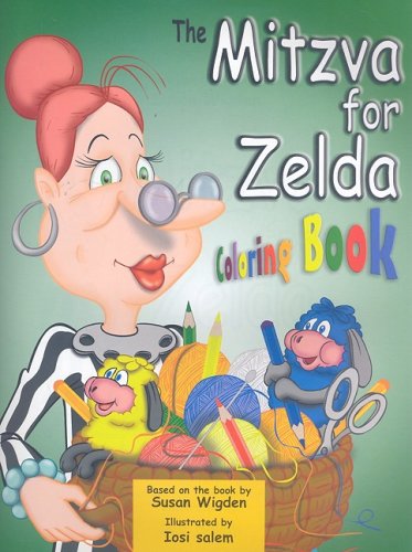 [9781934440384] A Mitzva For Zelda Coloring Book