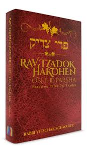 [9781937887346] Out Of Print | Rav Tzadok Hakohen on the Parsha - Based on Sefer Pri Tzadik