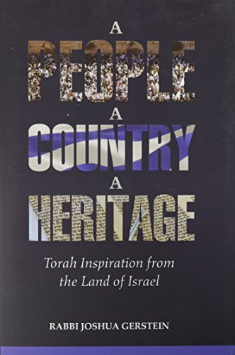 [9781937887933] A People, A Country, A Heritage - Torah Inspiration from the Land of Israel