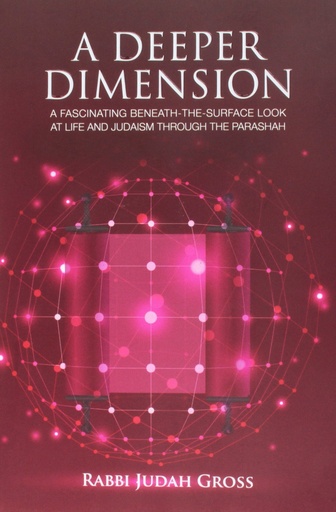 [9781937887940] A Deeper Dimension - A Fascinating Beneath-The-Surface Look at Life and Judaism through the Parashah