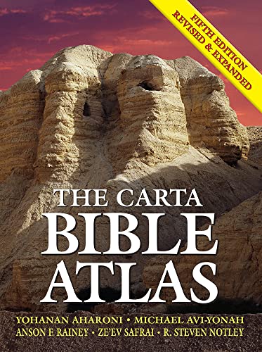 [9789652208149] The Carta Bible Atlas, Fifth Edition Revised and Expanded