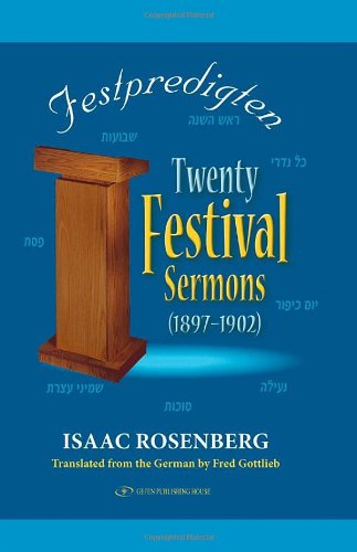 [9789652295385] Festpredigten: Twenty Festival Sermons, 1897-1902