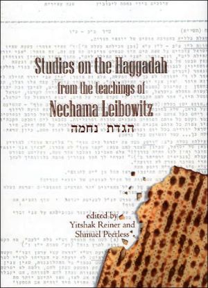 [9789657108383] Studies on the Haggadah from the Teachings of Nechama Leibowitz