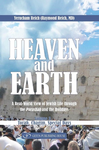 [9789657801277] Heaven and Earth: A Real-World View of Jewish Life through the Parashah and the Holidays Volume 3