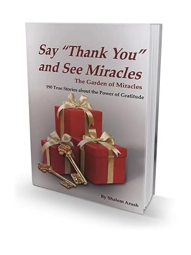 [9789659261307] Say Thank You and See Miracles | Rav Arush