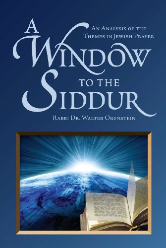 [9789655240320] A Window to the Siddur: An Analysis of the Themes in Jewish Prayer