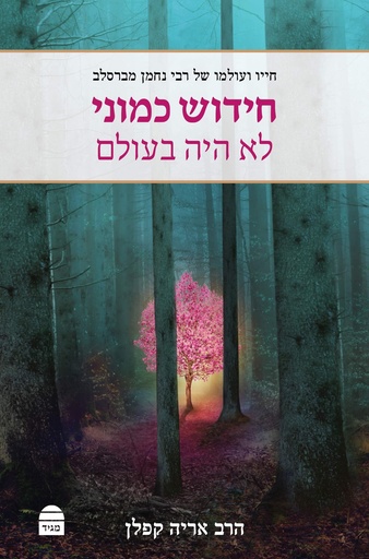 [9789655262780] אזל מהדפוס | חידוש כמוני: לא היה בעולם