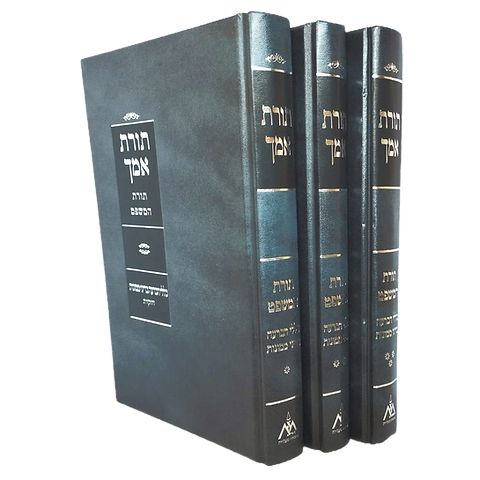 תורת אמך - תורת המשפט | סט 3 כרכים | הרב ליפשיץ