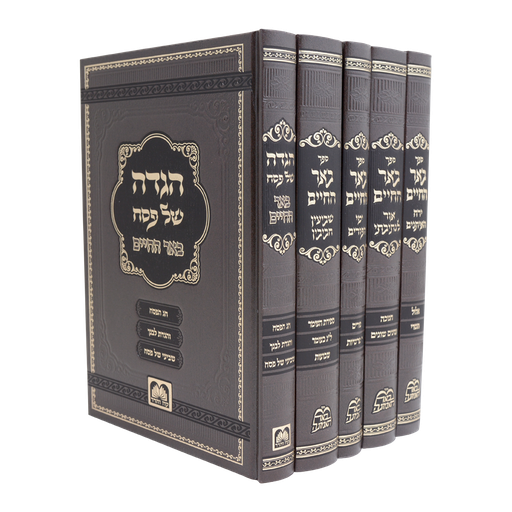 [606795071678] סט באר החיים על המועדים-  הרב בידרמן | סט 5 כרכים