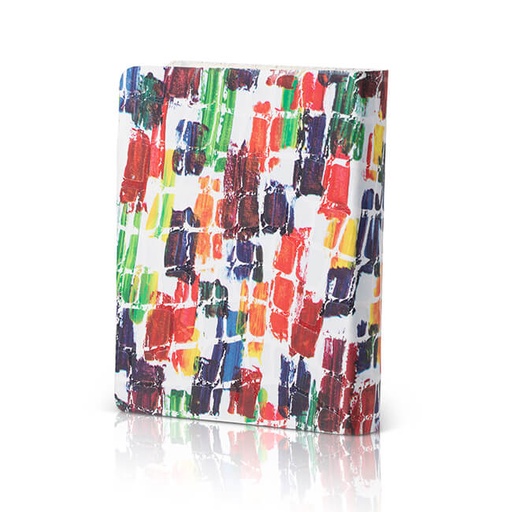 [93100138516] סידור בית תפילה | אשכנז | עור | צבעוני בסיס לבן