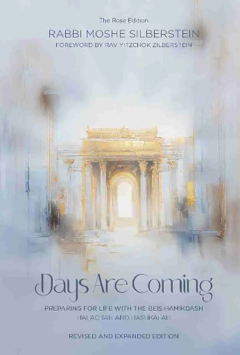 [9798897670109] Days Are Coming - Preparing for life with the Beit Hamikdash | Includes an English adaptation of Tzipisa L’Yeshuah from the Chafetz Chaim