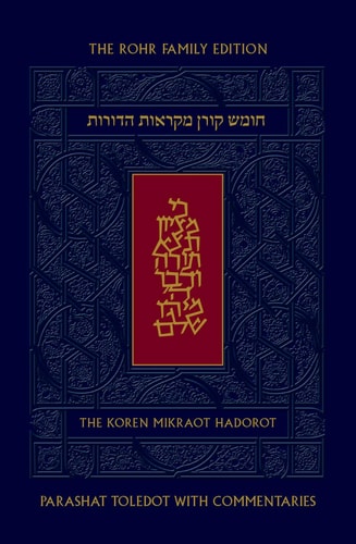 [9789657760611] Koren Mikraot Hadorot | Parshat Toledot | Volume 6 | Multilingual Edition 